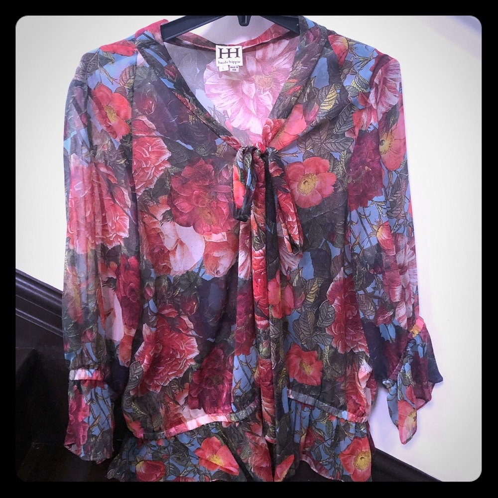 Flowed blouse
